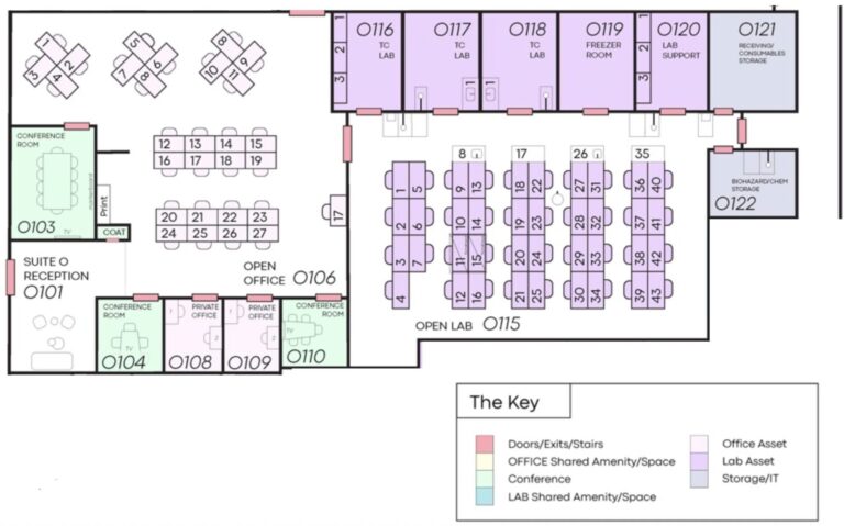 Suite O Floor Plan